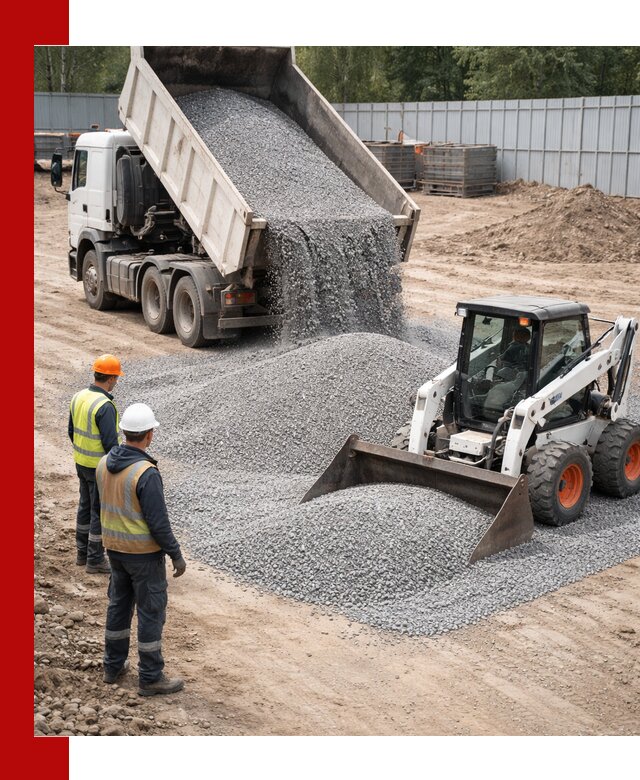 Доставка и продажа гранитного щебня фракции 0-5 в Белой Калитве