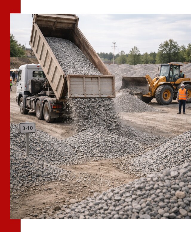 Гранитный щебень фракции 3–10: доставка и продажа в Белой Калитве