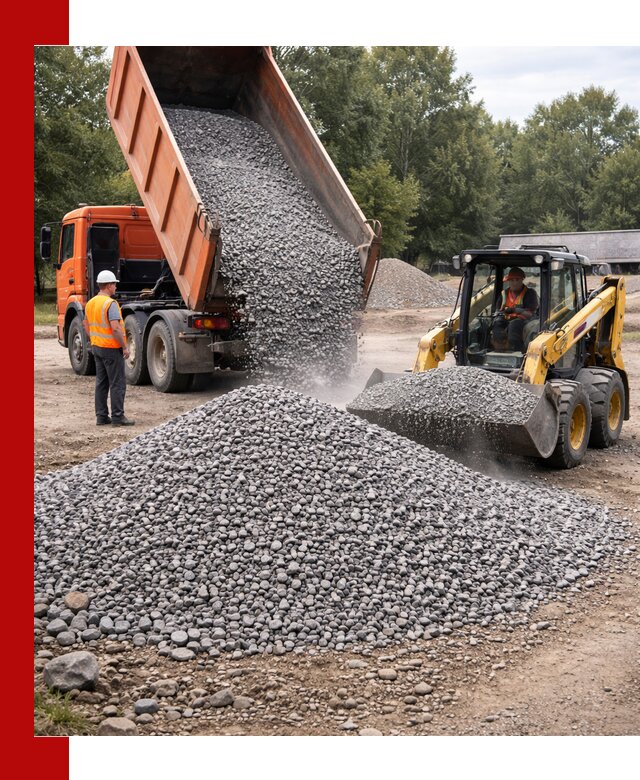 Купить гранитный щебень фракции 5–10 в Белой Калитве с доставкой
