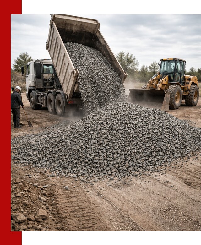 Гранитный щебень фракция 10-20 с доставкой в Белой Калитве