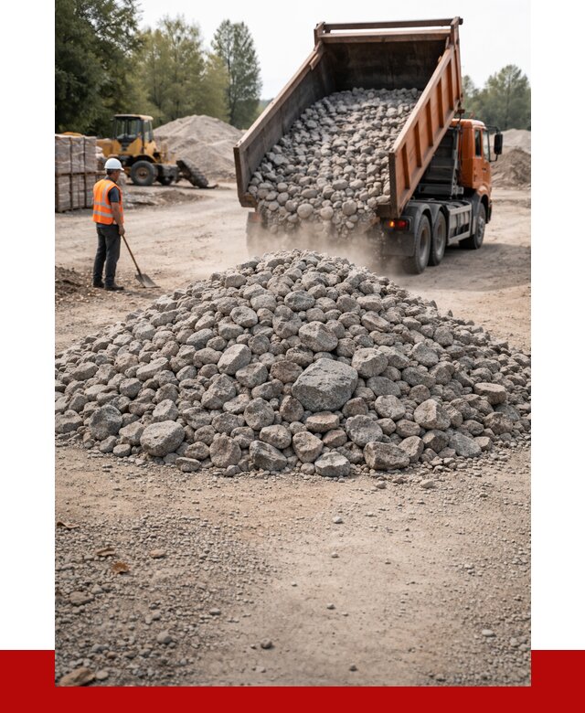 Гранитный щебень фракция 70-150 в Белой Калитве от 1711 | ПРОНЕРУДБкл