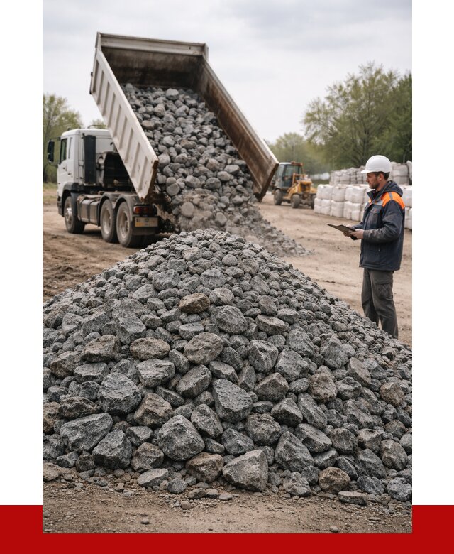 Гранитный щебень фракция 100-200 в Белой Калитве от 4356 р. ПРОНЕРУДБкл