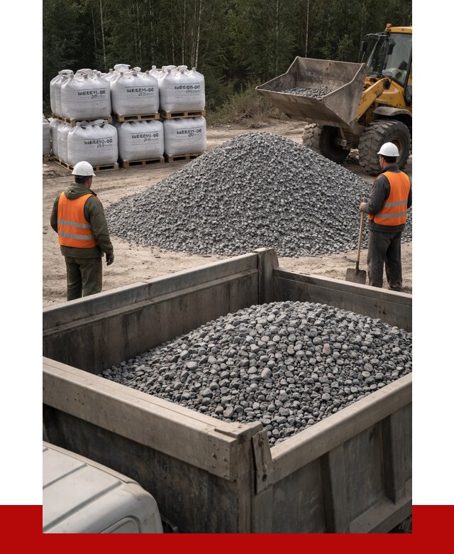 Щебень габбро диабаз 20-40 в Белой Калитве от 3526 руб. | ПРОНЕРУДБкл