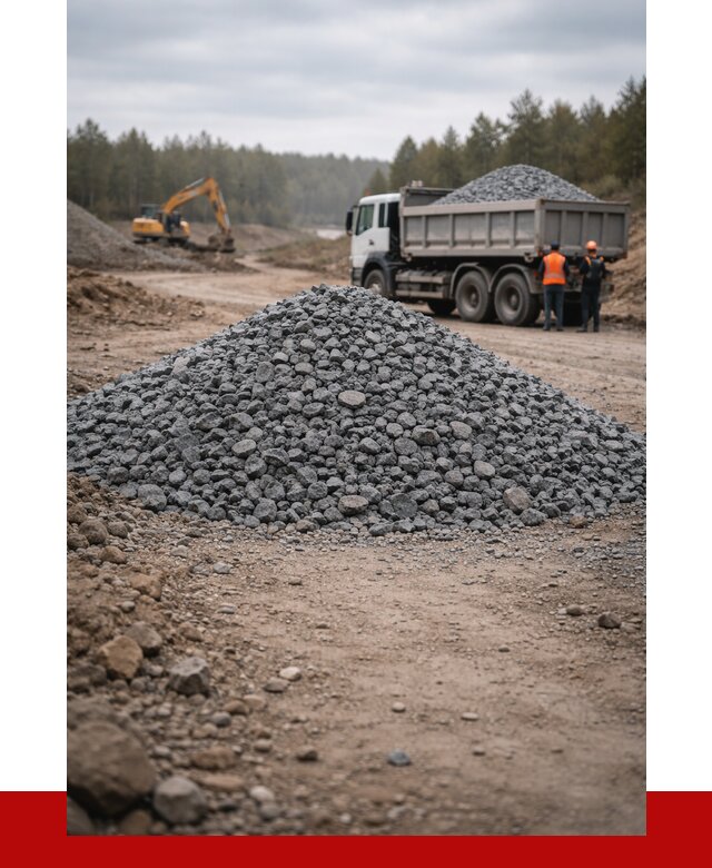 Щебень габбро диабаз фракция 40-70 в Белой Калитве от 2282 р-ПРОНЕРУДБкл