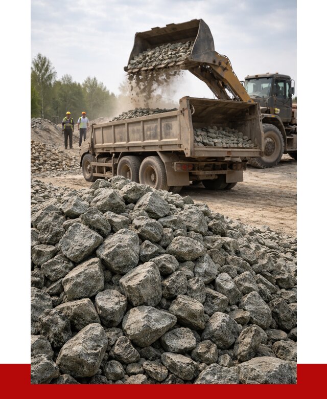 Щебень габбро диабаз фракция 70-150 в Белой Калитве от 2904 р.|ПРОНЕРУДБкл