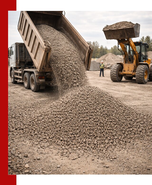 Гравийный щебень фракция 3–10 с доставкой в Белой Калитве