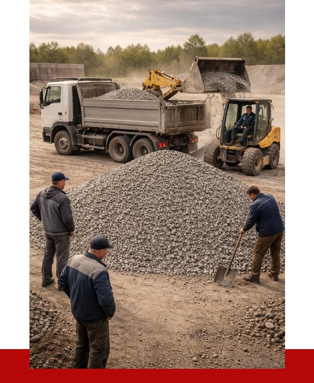 Гравийный щебень фракция 5-20 в Белой Калитве от 2489 р. ПРОНЕРУДБкл