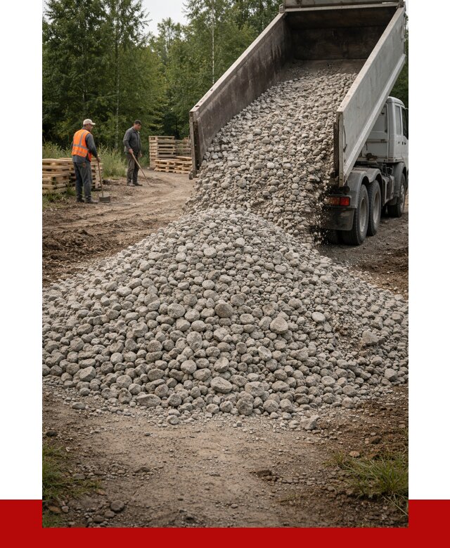 гравийный щебень фракция 70-120 в Белой Калитве от 2541 р. ПРОНЕРУДБкл