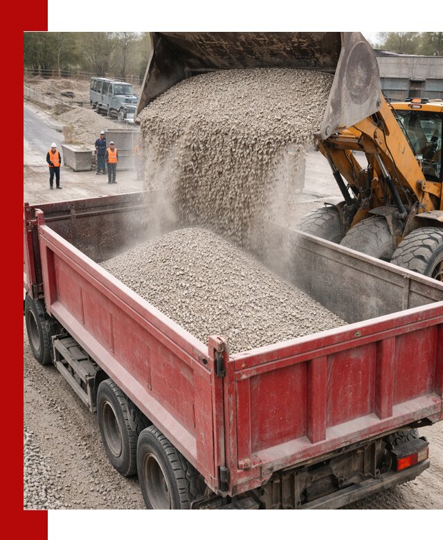 Купить известняковый щебень фракции 0-5 с доставкой в Белой Калитве