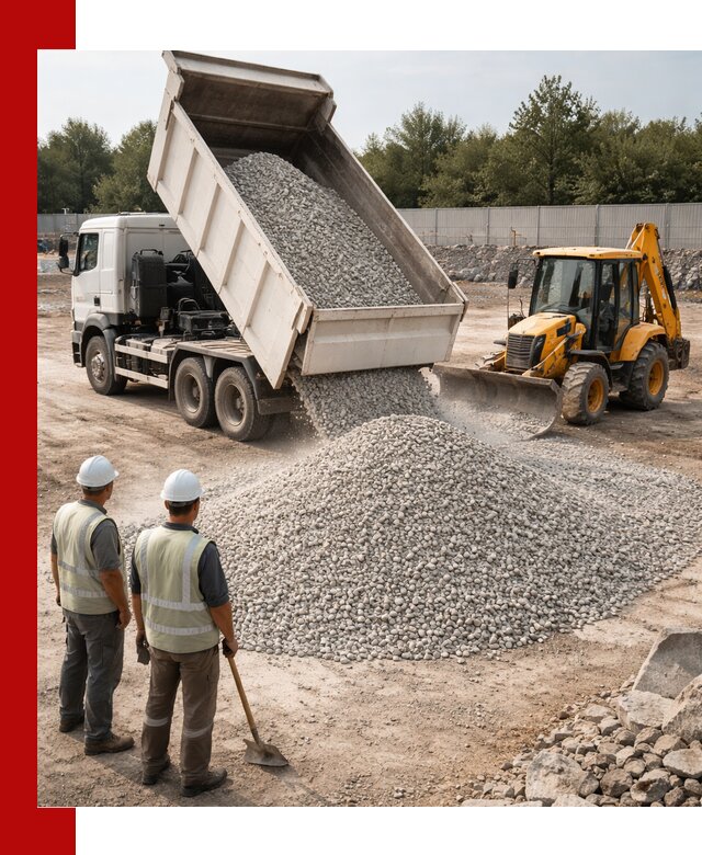 Купить известняковый щебень фракции 5–10 мм с доставкой в Белой Калитве