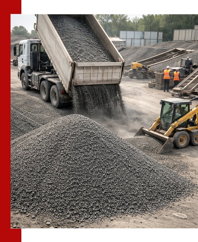 Вторичный щебень фракция 0–5 с доставкой в Белой Калитве