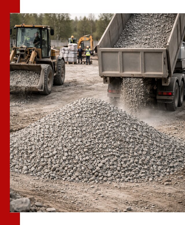 Вторичный щебень фракции 5-20 в Белой Калитве — доставка и продажа крупнотоннажно