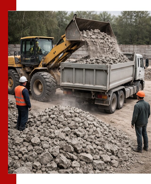 Вторичный щебень фракция 70–150 в Белой Калитве с доставкой