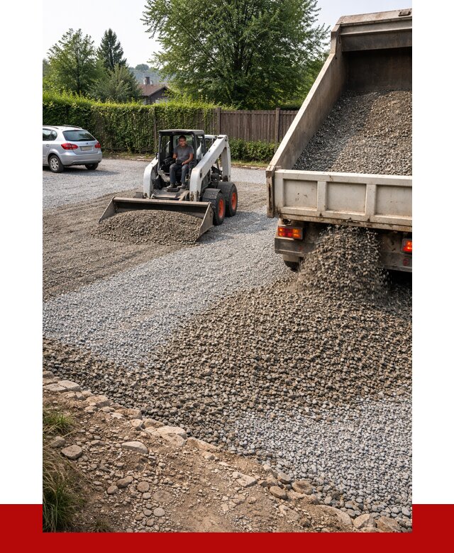 Щебень для парковки в Белой Калитве с доставкой от 1245 р.| ПРОНЕРУДБкл