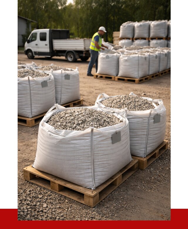 Щебень в мешках с доставкой в Белой Калитве от 4356 р. | ПРОНЕРУДБкл