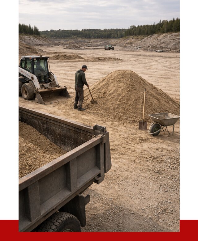 Карьерный песок среднезернистый в Белой Калитве, от 2282 р. ПРОНЕРУДБкл