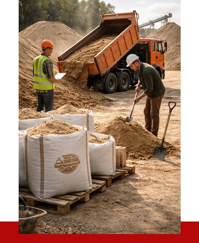 Строительный песок в Белой Калитве от 2282 р. с доставкой, ПРОНЕРУДБкл