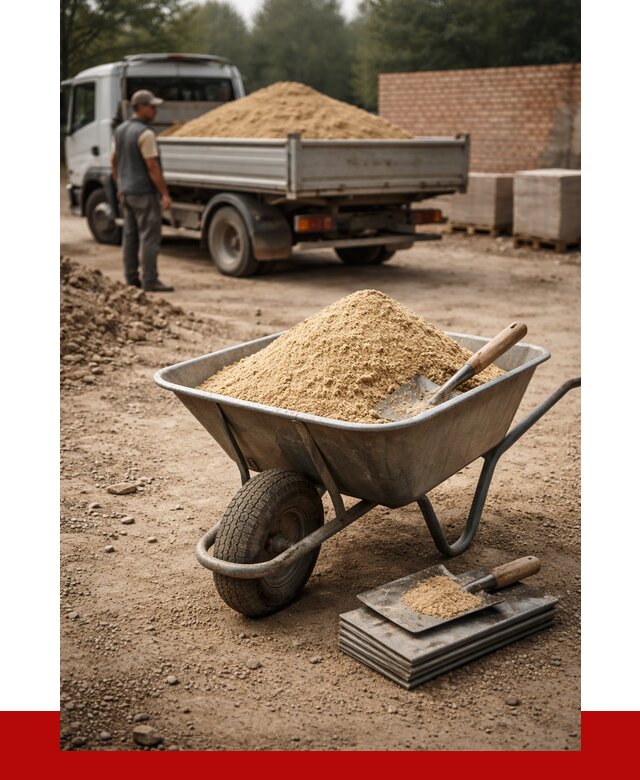 Песок для кладки в Белой Калитве с доставкой от 2282 р. | ПРОНЕРУДБкл