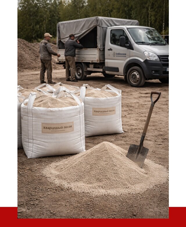 Кварцевый песок для пескоструя в Белой Калитве от 4667 р. | ПРОНЕРУДБкл