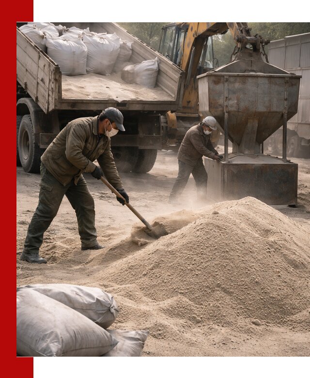 Кварцевый песок для пескоструя в Белой Калитве — доставка и качество