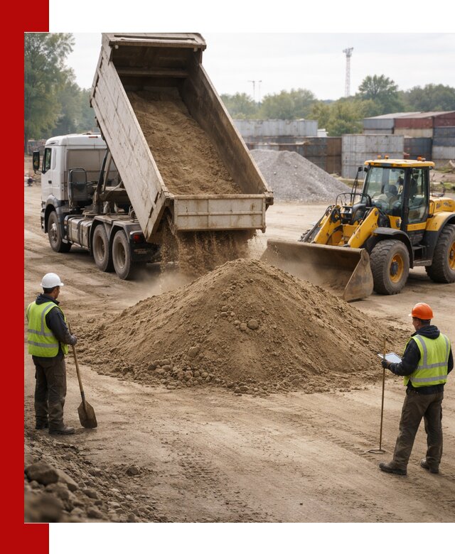 Доставка и продажа пескогрунта оптом и в розницу в Белой Калитве