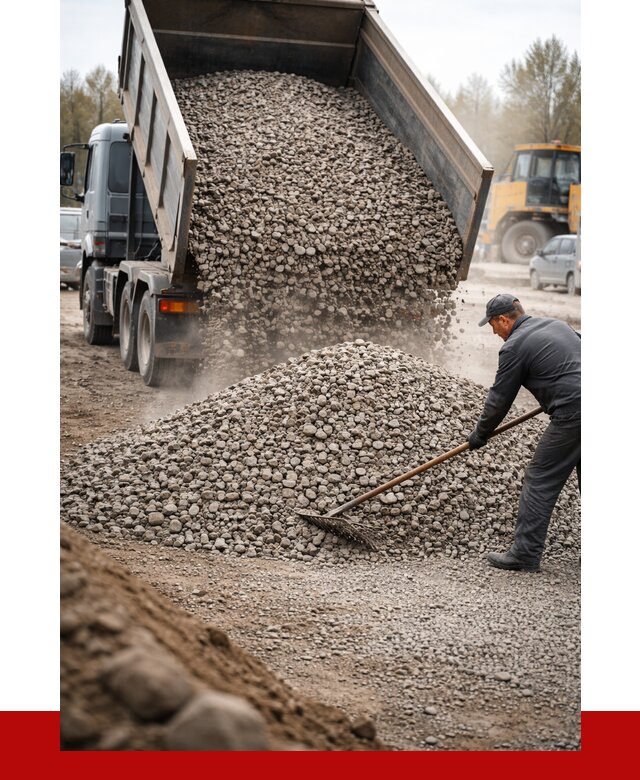 Гравий фракция 20-40 в Белой Калитве от 2593 р. доставка | ПРОНЕРУДБкл