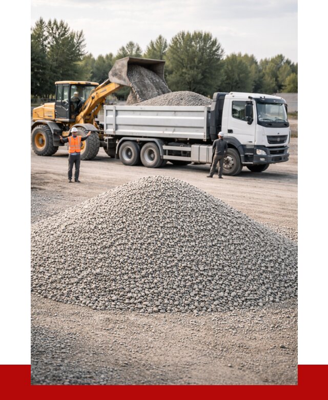 Купить мытый гравий в Белой Калитве от 3630 р, доставка ПРОНЕРУДБкл