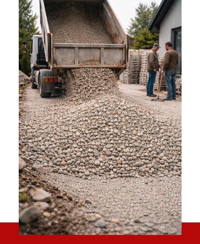 Галька речная в Белой Калитве от 2800 р. с доставкой, ПРОНЕРУДБкл