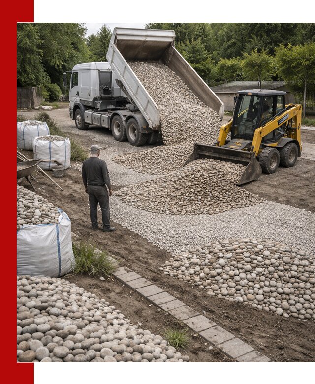 Доставка морской гальки оптом и в розницу в Белой Калитве