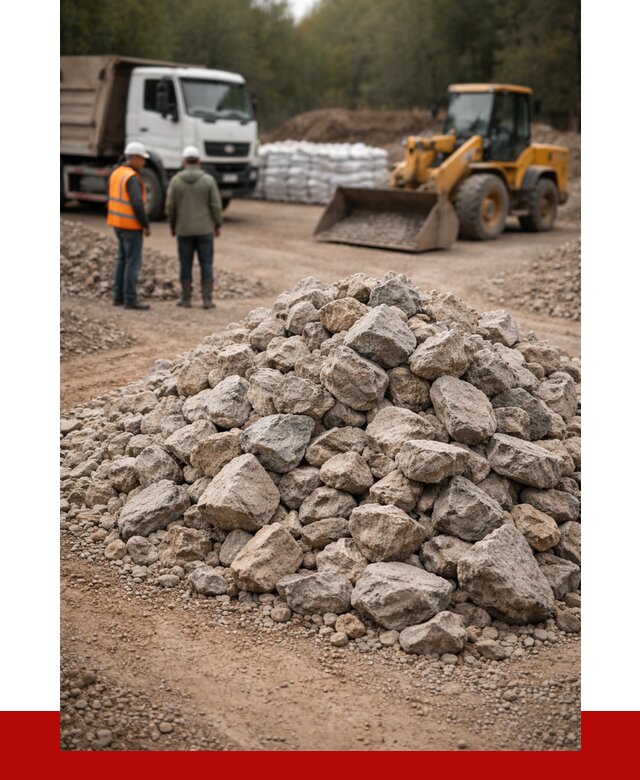 Купить бутовый камень с доставкой в Белой Калитве от 2385 р. | ПРОНЕРУДБкл