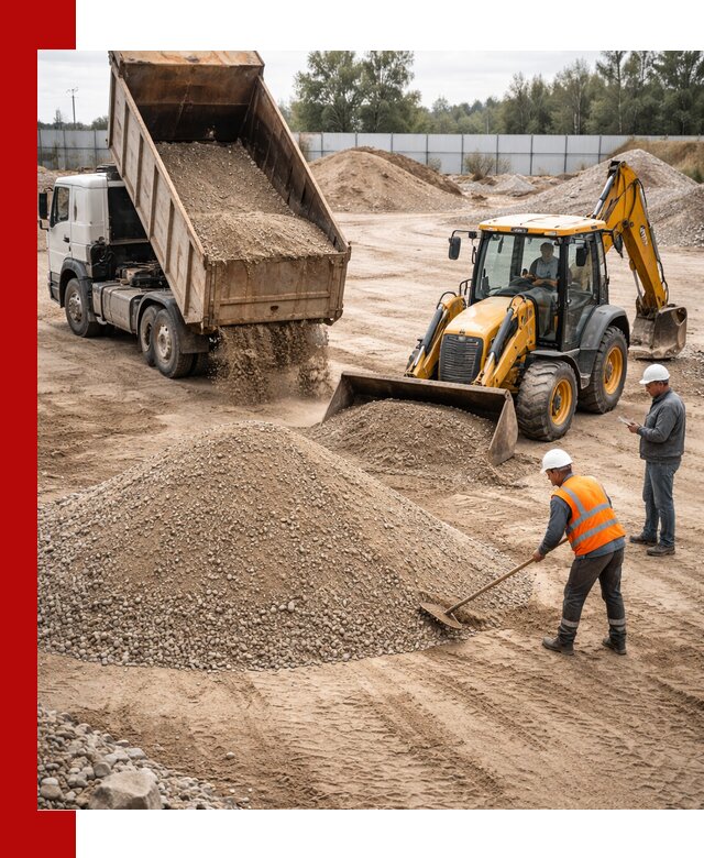 Поставка и доставка ПГС С4 в мешках и самосвалах в Белой Калитве