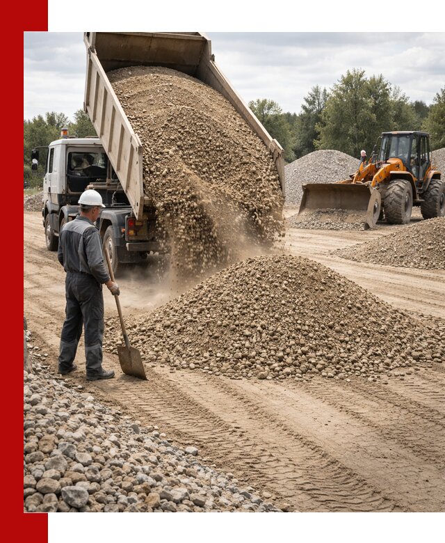 Доставка щпс С3 в Белой Калитве самосвалами и бортовыми грузовиками