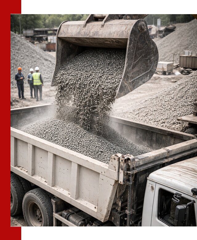 Отсев и крошка для строительства и дорожных работ в Белой Калитве