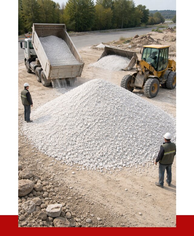 Белая мраморная крошка в Белой Калитве от 4356 р. с доставкой | ПРОНЕРУДБкл