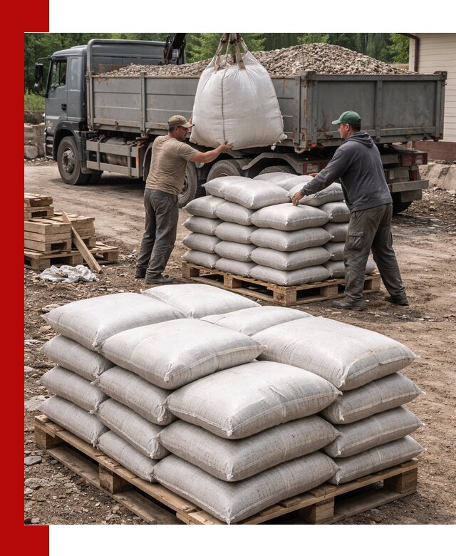 Керамзит в мешках с доставкой в Белой Калитве от компании-поставщика