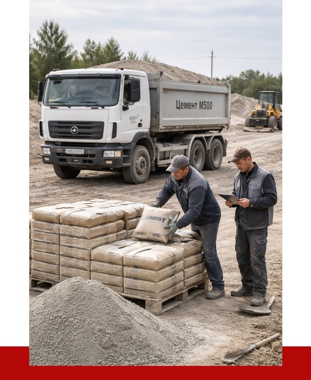 Купить цемент м500 с доставкой в Белой Калитве от 5393 р. | ПРОНЕРУДБкл