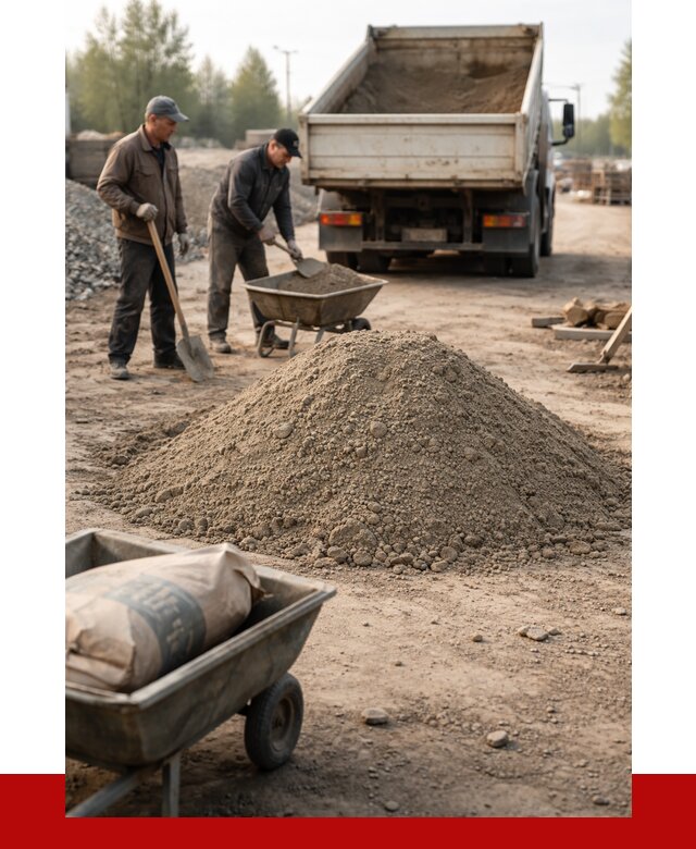 Цементно-песчаная смесь М150 в Белой Калитве от 4874 р. | ПРОНЕРУДБкл