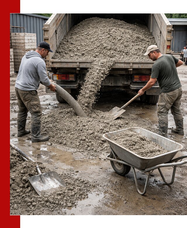 Цементно-песчаная смесь М150 доставка в Белой Калитве