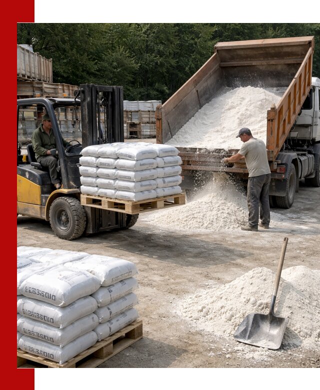 Доставка строительной извести оптом и в розницу в Белой Калитве