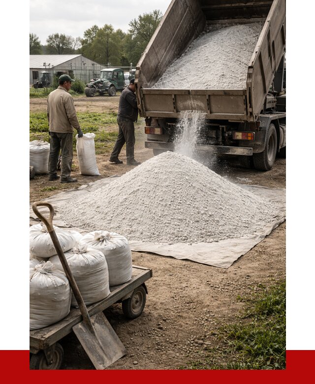 Купить известняковая мука в Белой Калитве от 4356 р. за куб | ПРОНЕРУДБкл