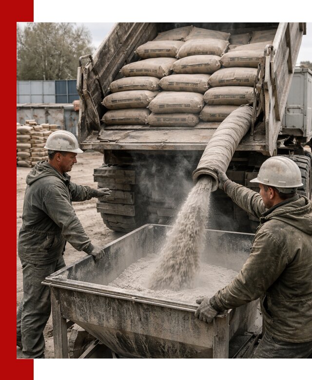 Доставка цемента М400 в Белой Калитве оптом и в розницу