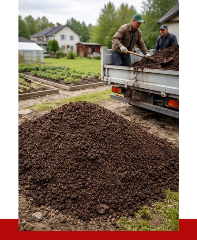 Плодородный грунт в Белой Калитве с доставкой от 4356 р. | ПРОНЕРУДБкл