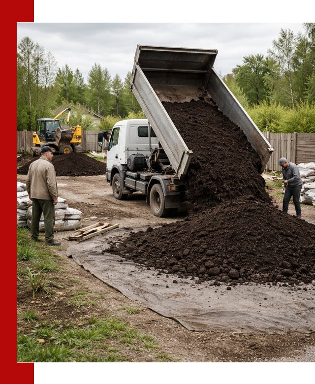 Доставка качественного почвогрунта в Белой Калитве оптом и в розницу