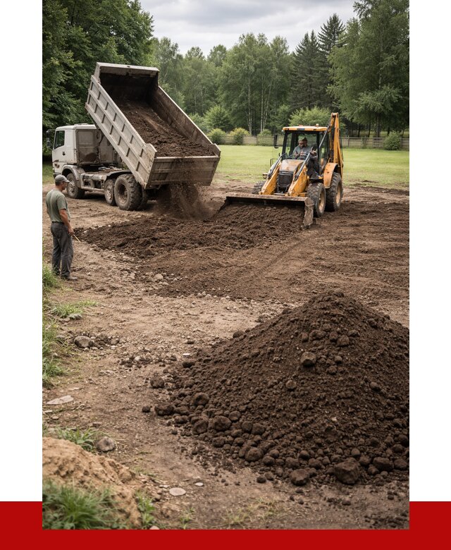 Грунт для выравнивания участка в Белой Калитве от 1245 р. | ПРОНЕРУДБкл