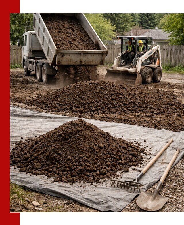 Грунт для отсыпки участка с доставкой в Белой Калитве