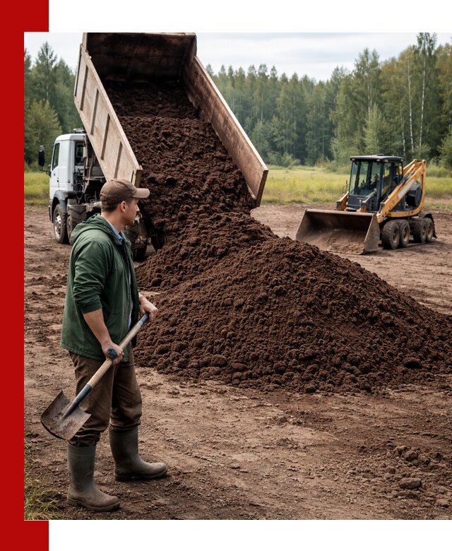 Купить верховой торф с доставкой в Белой Калитве для садоводства и растений