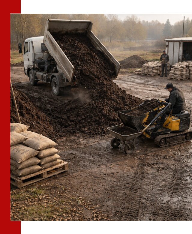 Кислый торф в доставке по выгодным ценам в Белой Калитве