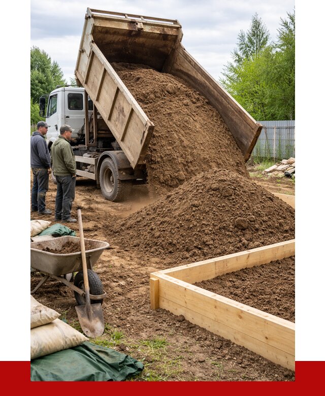 Торфо песчаная смесь в Белой Калитве с доставкой от 1919 р. | ПРОНЕРУДБкл