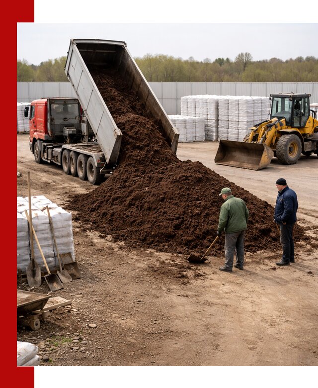 Доставка торфяных смесей оптом и в розницу в Белой Калитве
