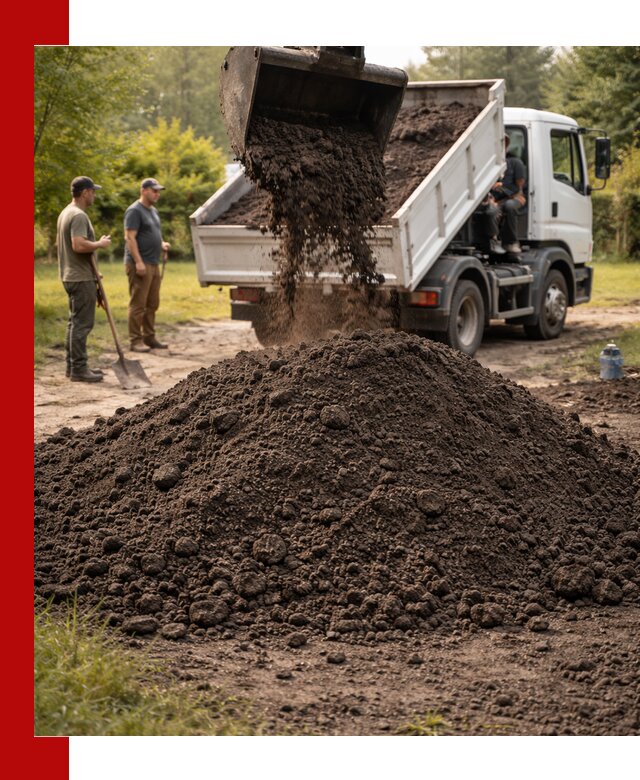 Доставка и продажа чернозема в Белой Калитве оптом и в розницу